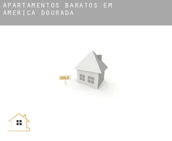 Apartamentos baratos em  América Dourada