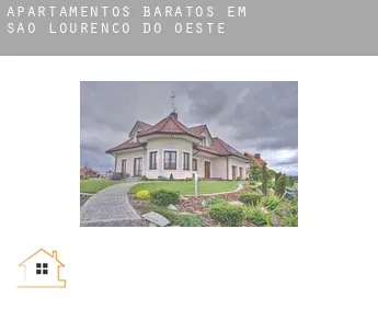 Apartamentos baratos em  São Lourenço do Oeste