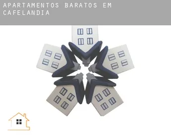 Apartamentos baratos em  Cafelândia