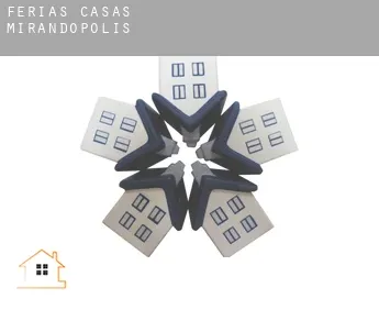 Férias casas  Mirandopólis