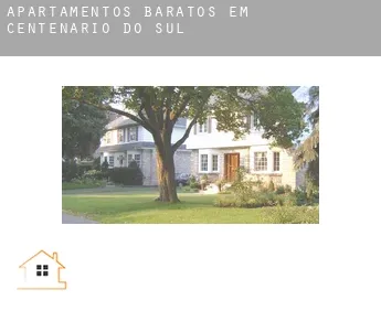 Apartamentos baratos em  Centenário do Sul