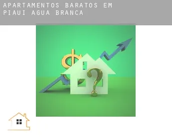 Apartamentos baratos em  Água Branca (Piauí)
