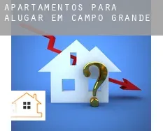 Apartamentos para alugar em  Campo Grande