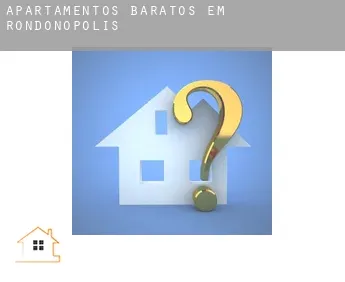 Apartamentos baratos em  Rondonópolis