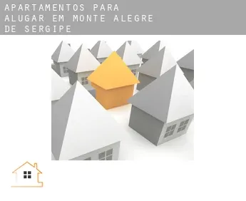 Apartamentos para alugar em  Monte Alegre de Sergipe