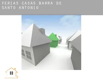 Férias casas  Barra de Santo Antônio