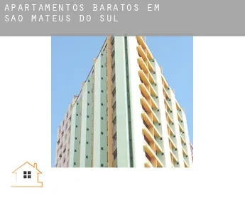 Apartamentos baratos em  São Mateus do Sul